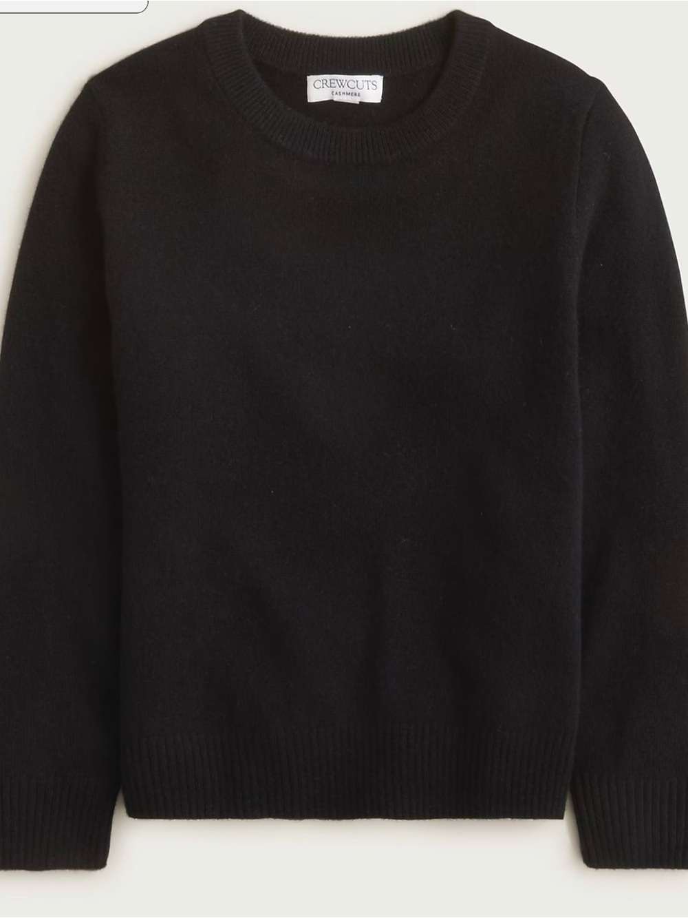 Crewcuts Charcoal Cashmere Sweater